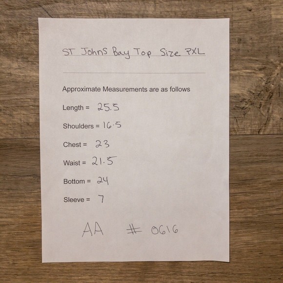 St Johns Bay Teal Graphic Print Short Sleeve Active Top Size PXL - Picture 10 of 11